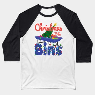 Christmas at the Bins Baseball T-Shirt